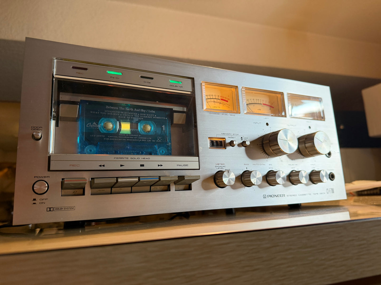 Vintage Pioneer CT-F700 Cassette Deck Near Mint Condition FRESH Pro Servicing🎶