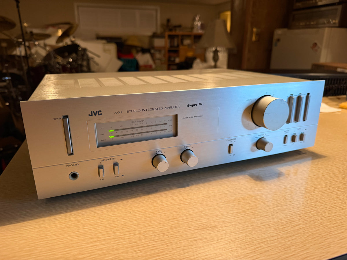 JVC AX-1 Stereo Integrated Amplifier - Vintage HiFi Audio Component SERVICED