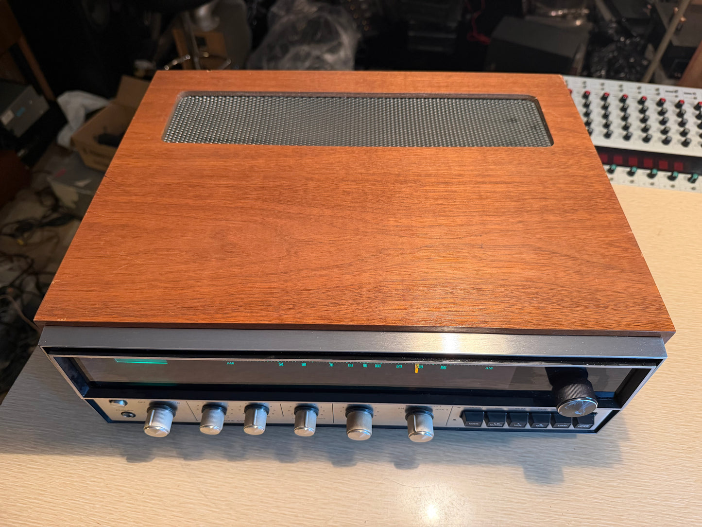 Kenwood KR-4200 Vintage Am Fm Stereo Receiver Amplifier Excellent Fresh Service