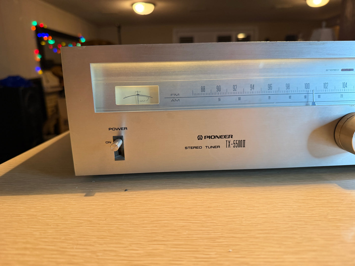 Vintage Pioneer  Stereo Tuner  TX-5500 II - Works Perfectly Well FRESH SERVICE🔥