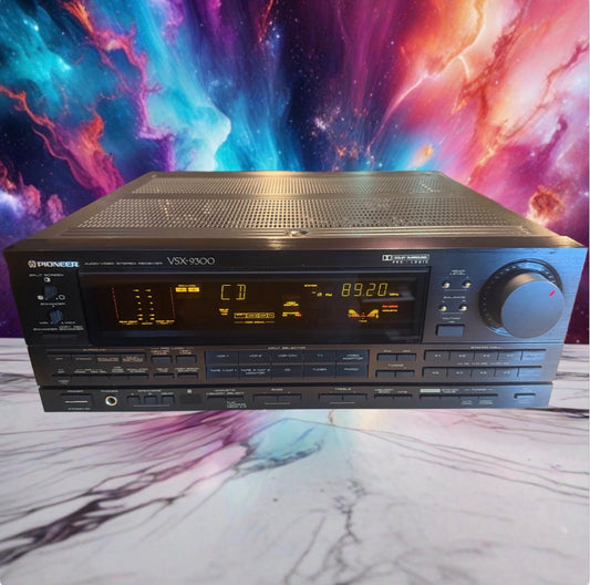 Pioneer VSX-9300s MONSTER Stereo Receiver Dolby Surround FULL Servicing 125WPC!