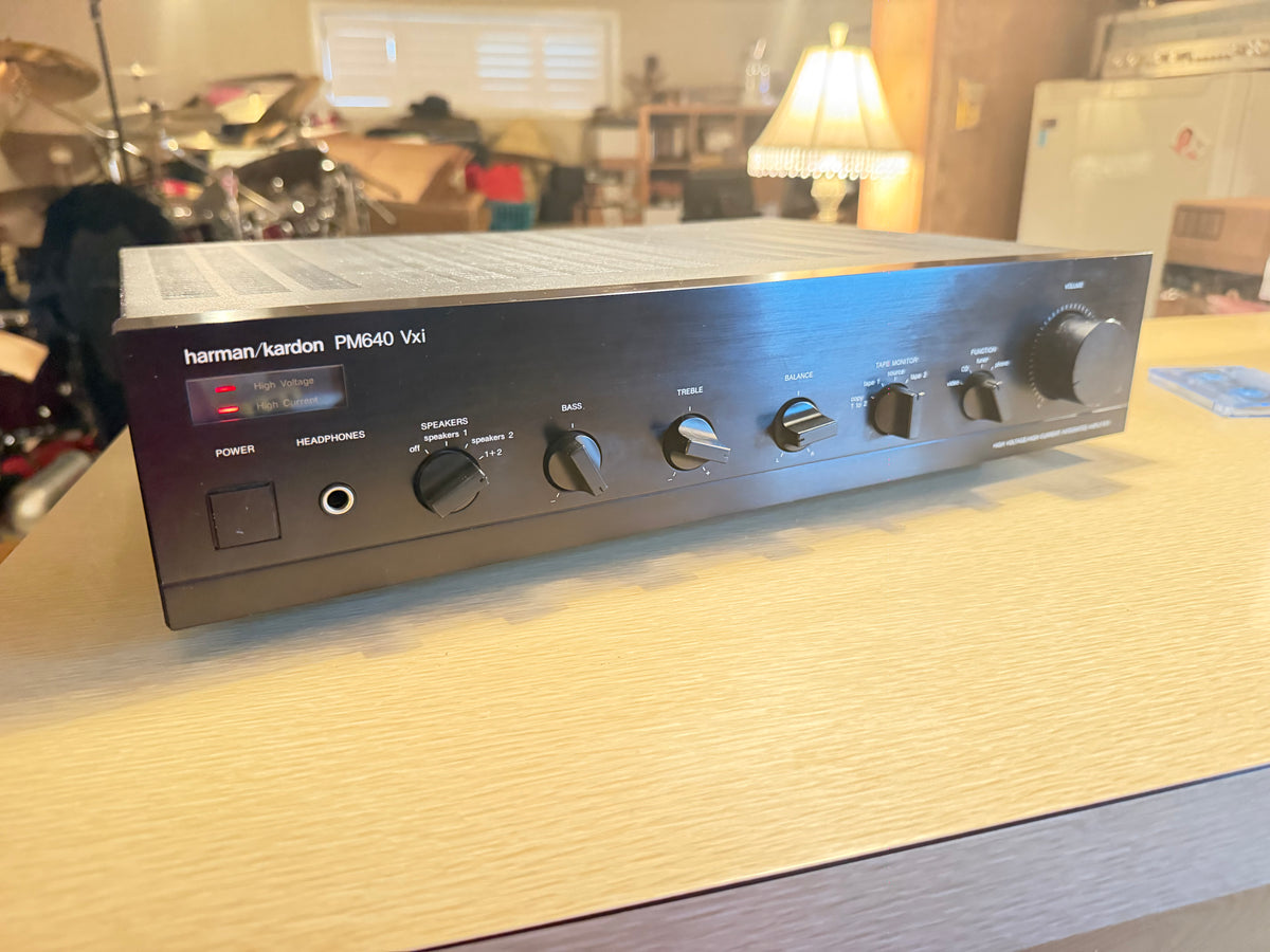 Legendary & RARE Harman/Kardon PM640 Vxi Amplifier ~ Powerful 80s Beast Serviced