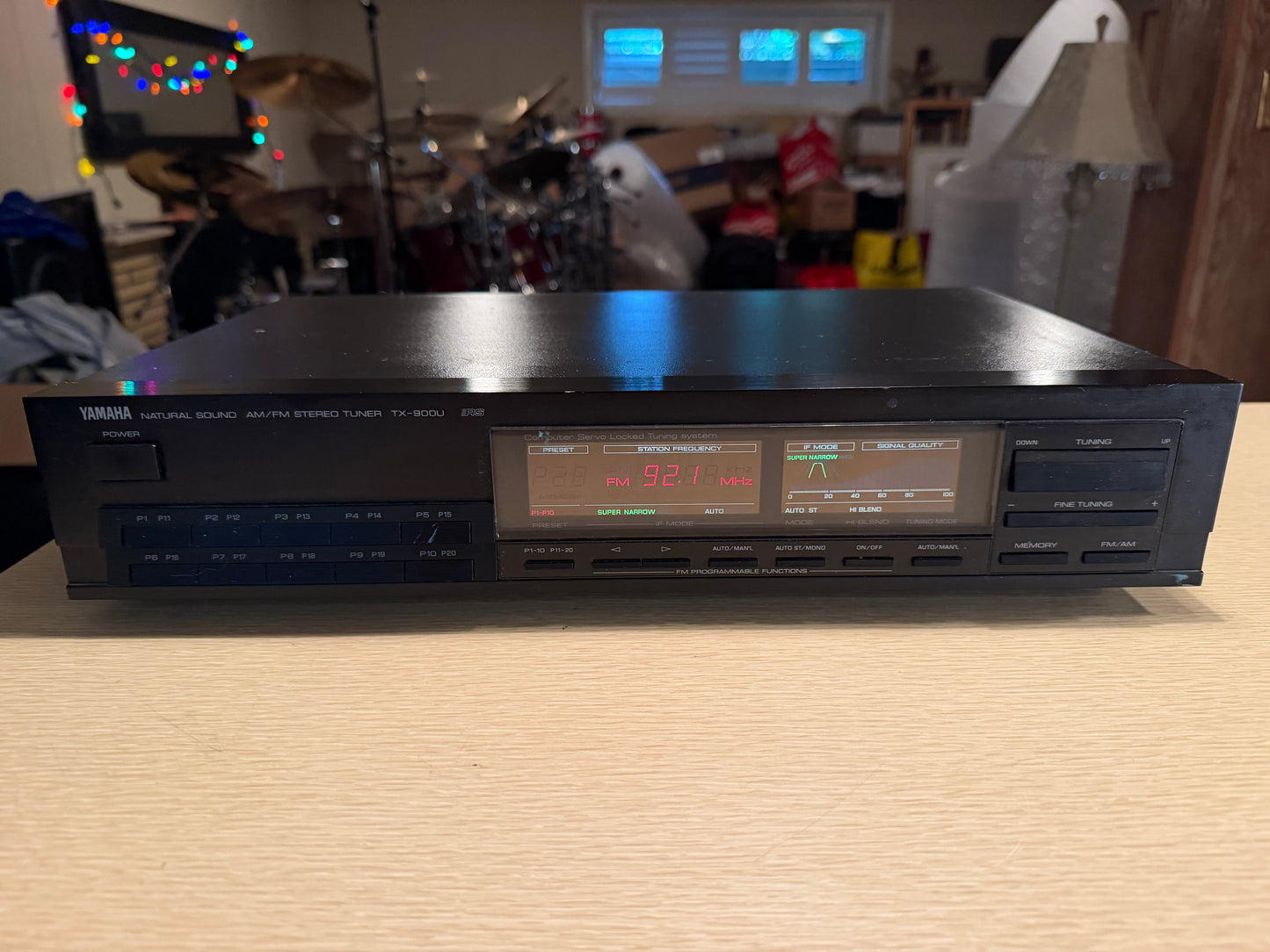 Yamaha TX-900U High Model AM/FM Stereo Tuner Tested Great Working