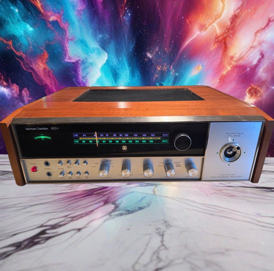 HARMAN KARDON 800+ Rare Vintage Stereo Quadraphonic Receiver Fresh Pro Service🎶