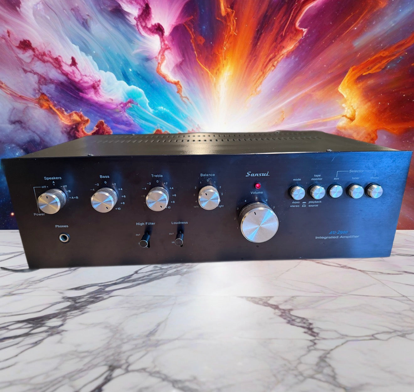 Sansui AU 2900 Intregrated Amp MM Phono Stage FULL FRESH SERVICING RARE CRISP🎶