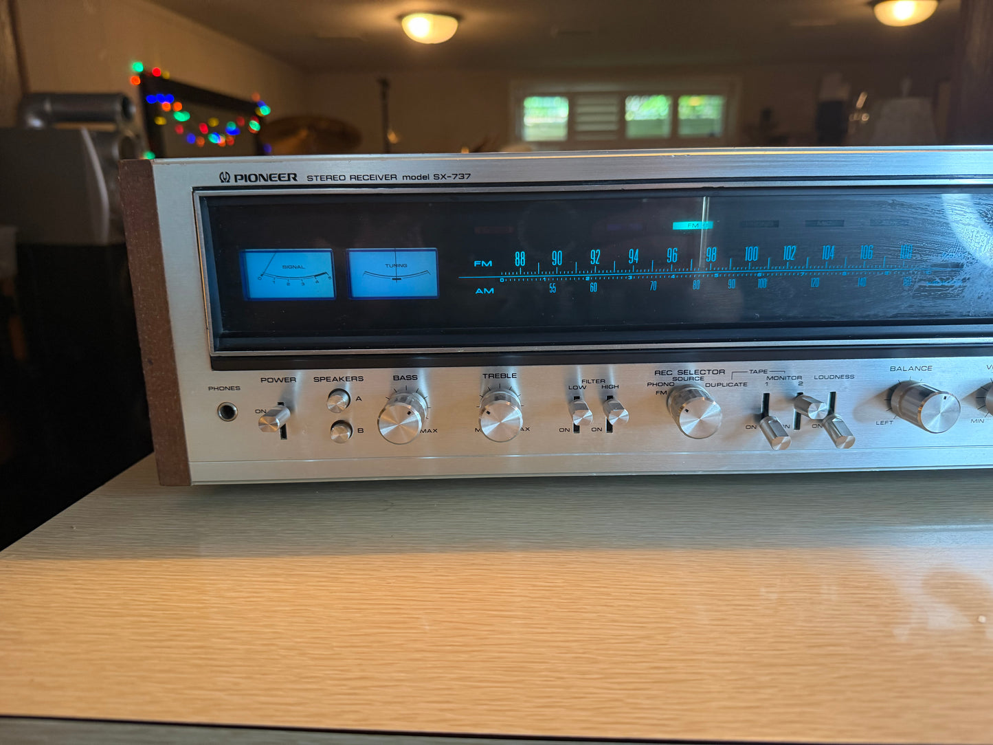 Vintage Pioneer SX-737 Stereo Receiver - New Lamps - FRESHLY Serviced Beauty🔥🎶
