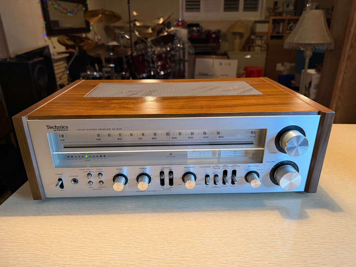 Technics SA-500 Stereo Receiver FULL FRESH SERVICE REFINISHED BEAUTIFUL GEM💎
