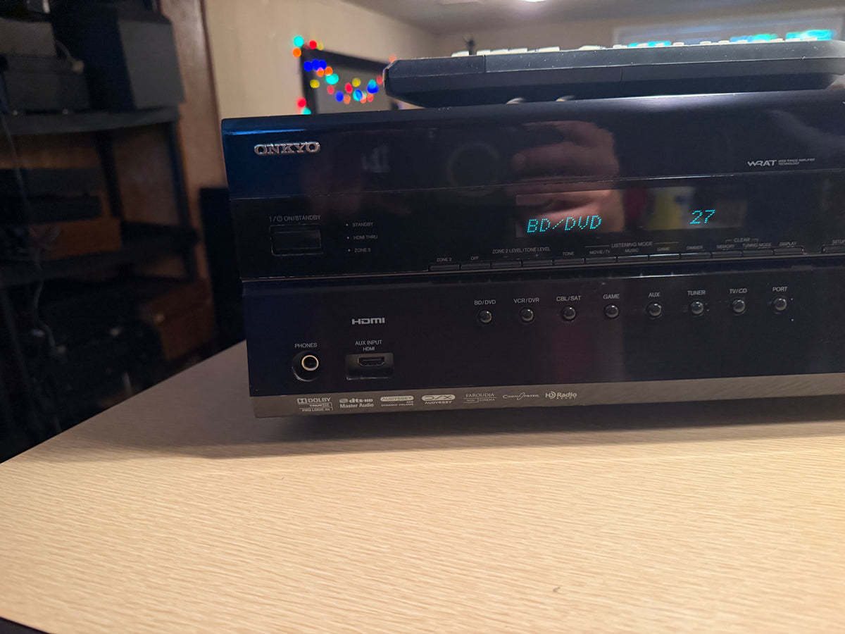 Onkyo HT-RC260 7.2 Ch HDMI Home Theater Surround Sound Receiver Remote Bundle🔥