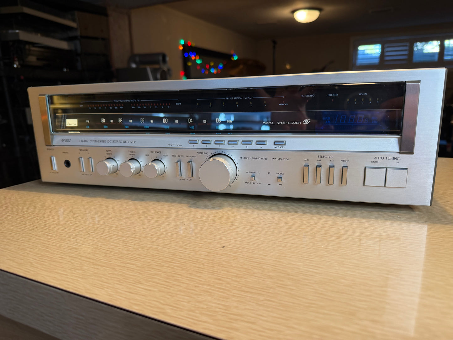 Sansui 4900Z Digital Synthesizer DC Stereo 55WPC Receiver *SERVICED* Excellent🔥