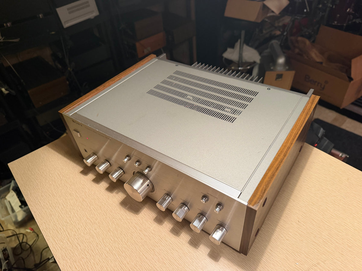 Vintage Audio Silver Sony TA-F3A Integrated Stereo Amplifier Fresh Service🎶🔥