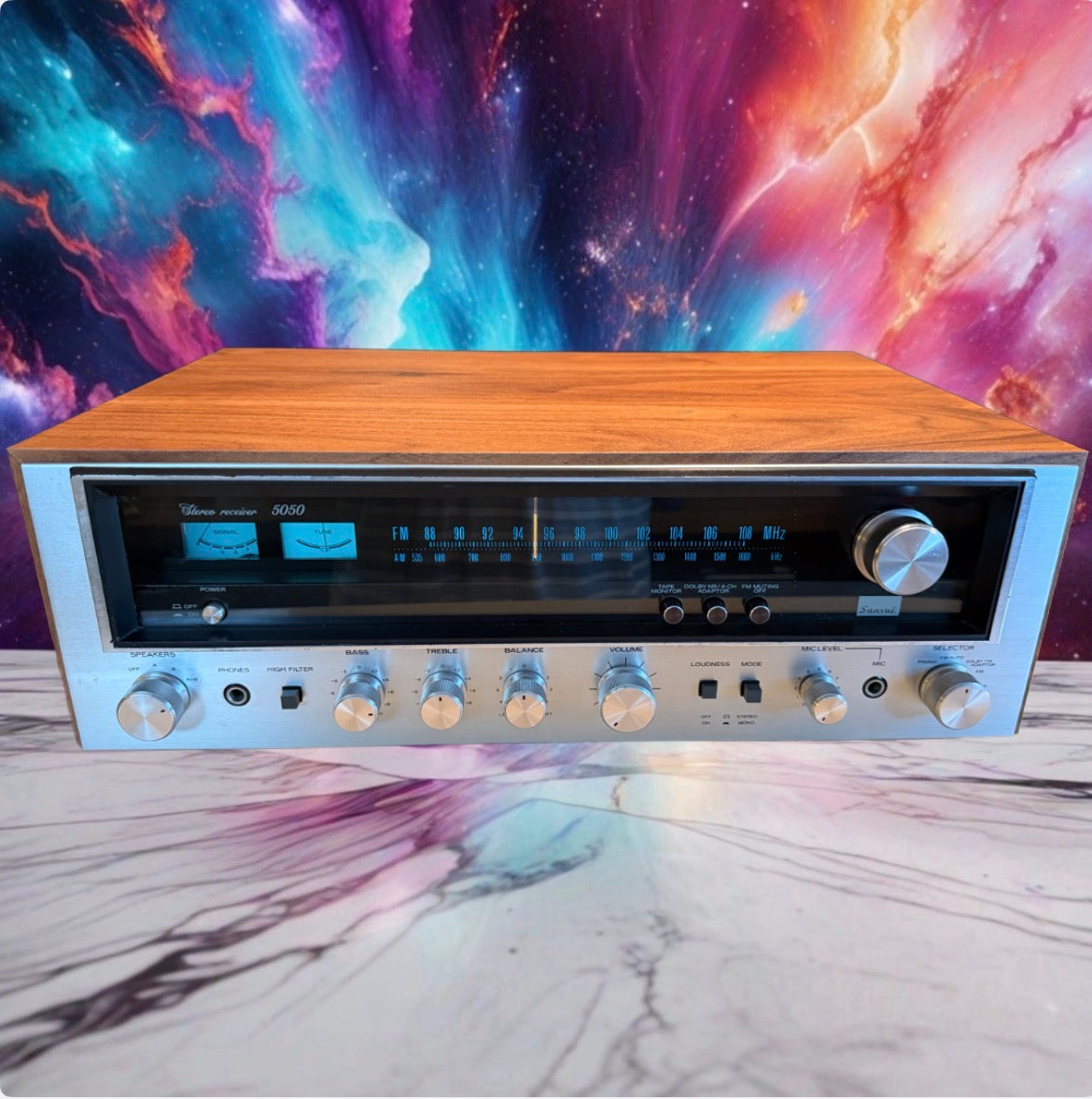 Sansui 5050 AM/FM Stereo Receiver 33 WPC N Mint Refinished + Pro Servicing🎶🔥
