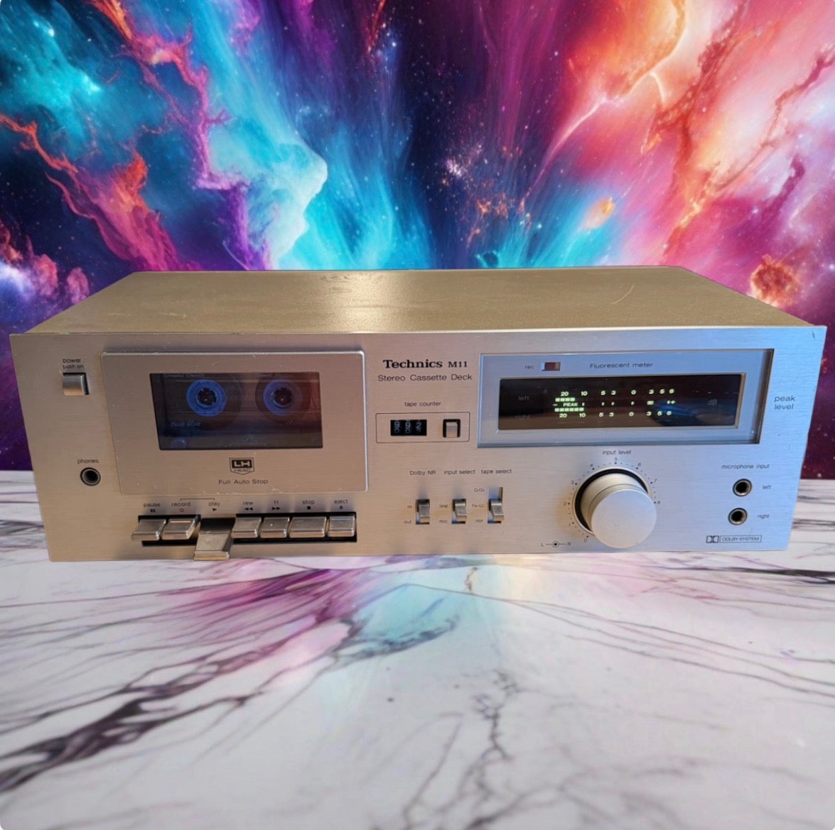 Vintage TECHNICS RS-M11 Stereo Cassette Deck, High Fidelity Full Fresh Service🔥
