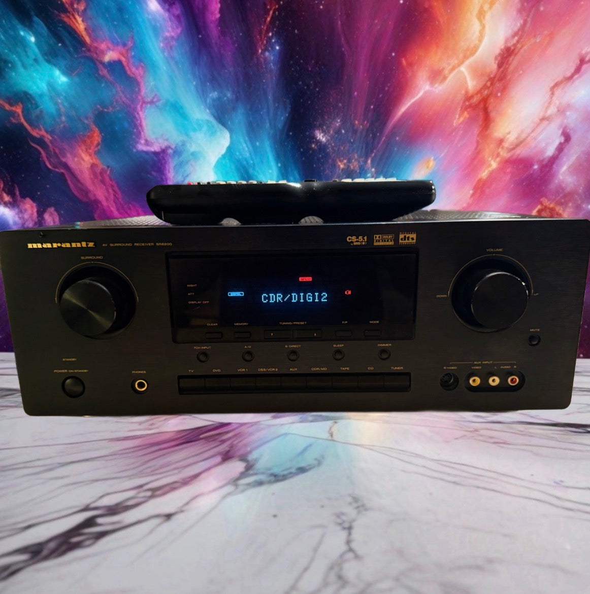 Marantz SR6200 AV Audiophile Home Theater Amplifier Remote Bundle Fresh Service!