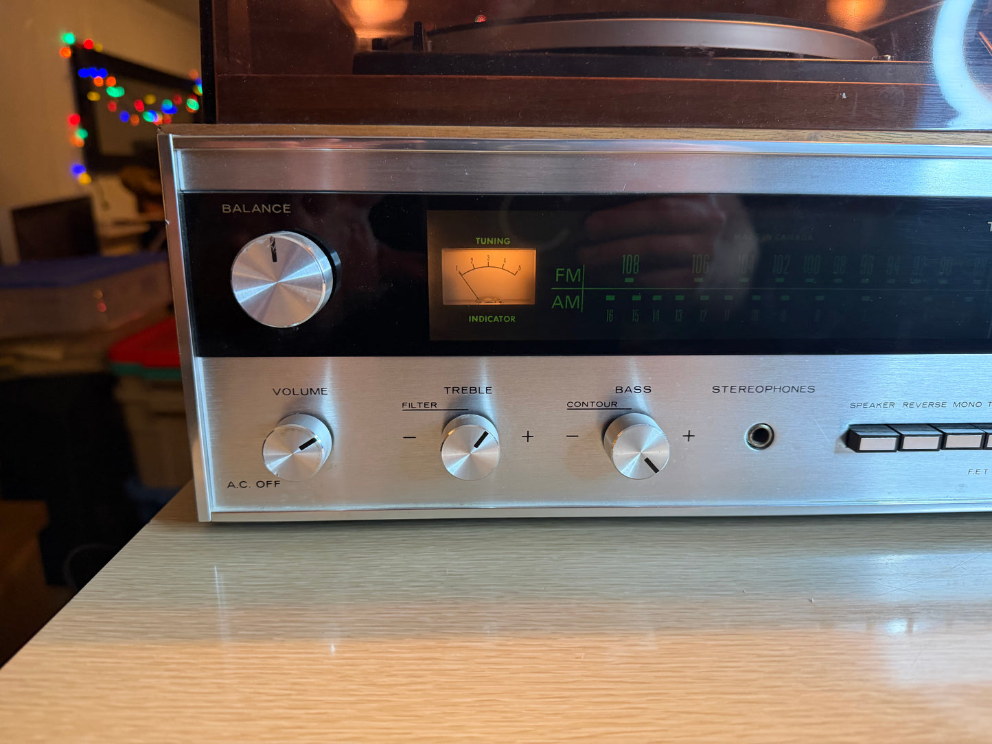 Vintage Hallmark (FISHER) Receiver Dual 1214 Combo Unit Tested Working X Rare
