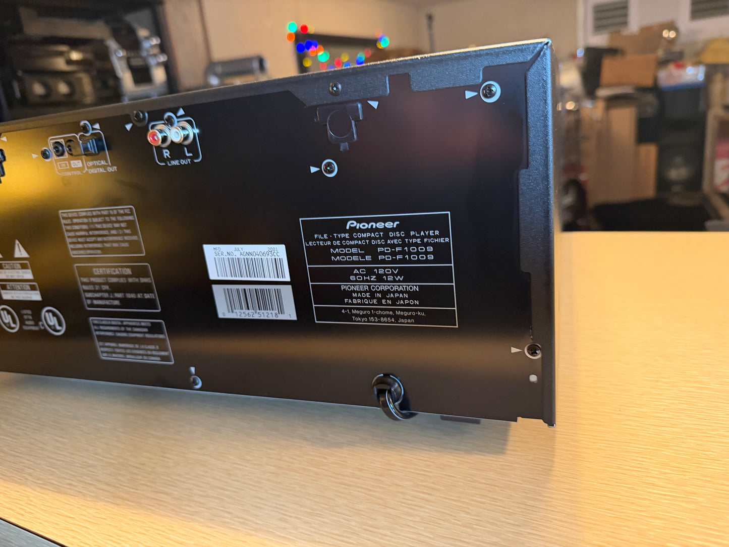 Pioneer  PD-F1009 301 CD Carousel Changer w/ Remote Like New MINT V Low Usage🔥
