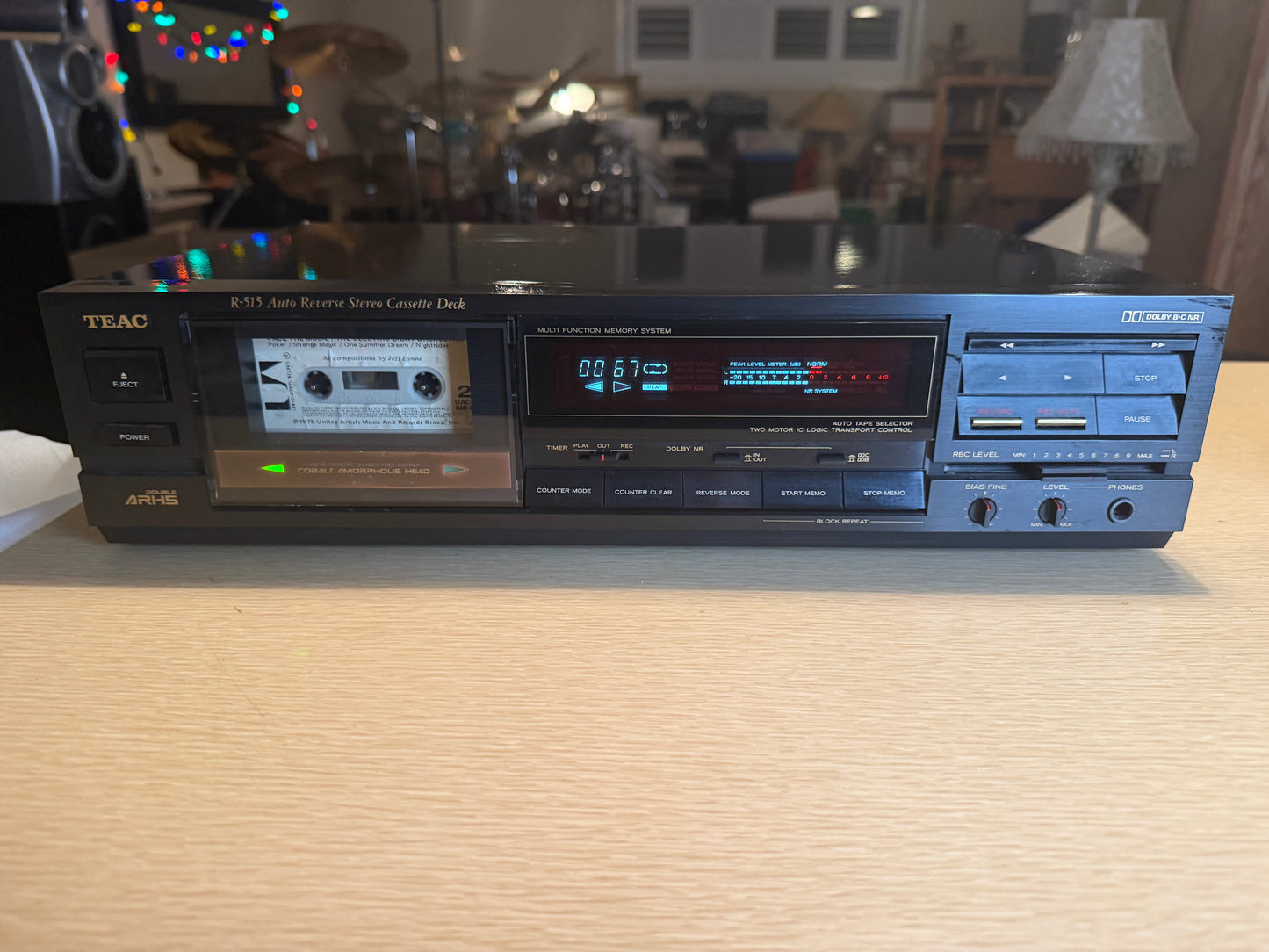 Teac R515 Stereo Tape Cassette Deck Full Fresh Servicing Extremely Rare Sounds👌
