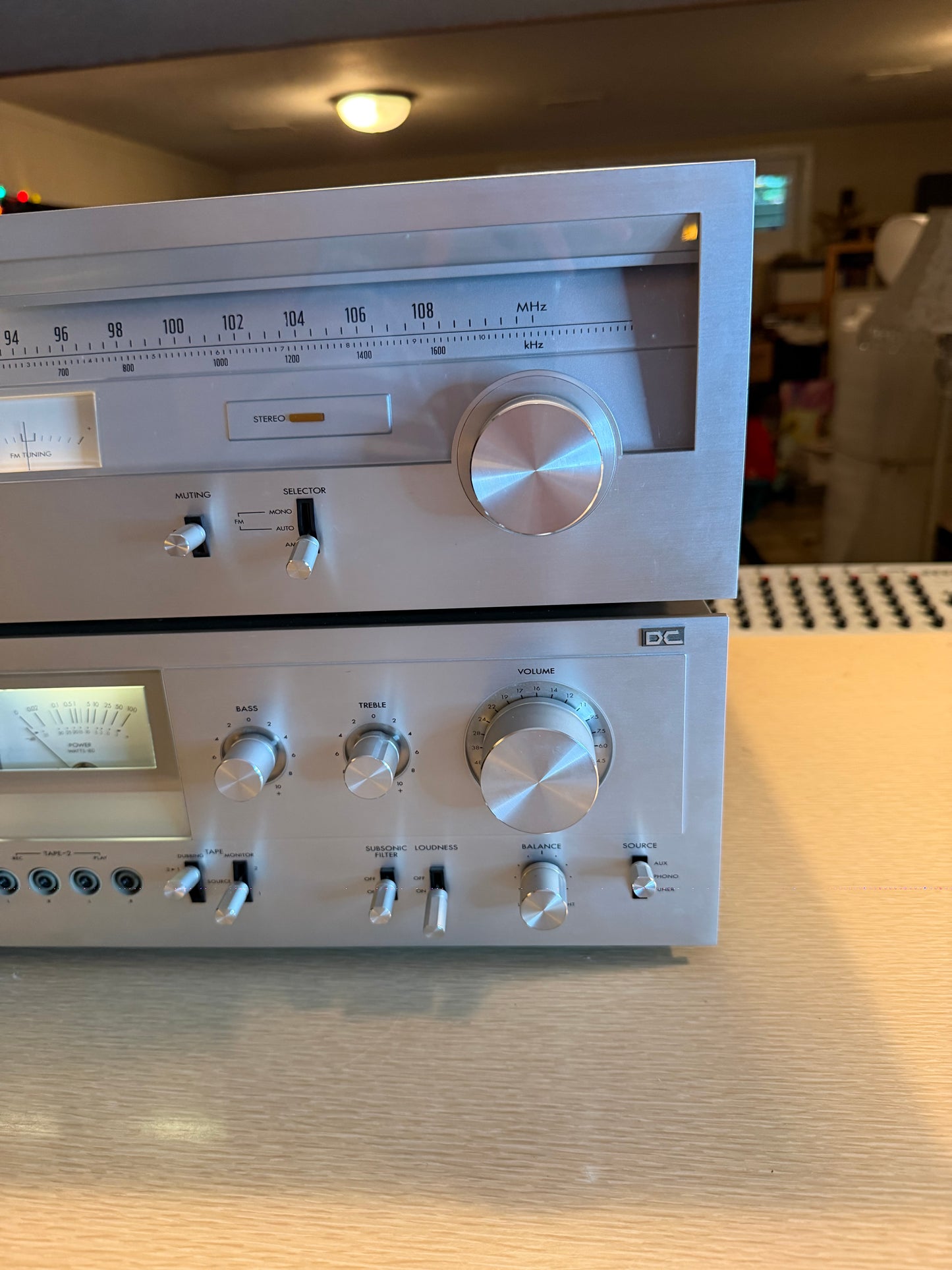 JVC JA-S22 Stereo Integrated Hifi Amplifier VUs + JTV22 Tuner Full Pro Servicing