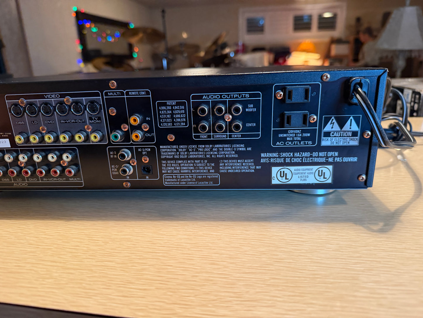 Marantz AV Preamplifier/ Tuner AV 550 High Fidelity Full Fresh Service V Rare🔥