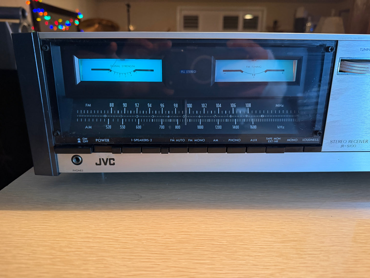 JVC JR-S100 Vintage Hi-Fi integrated amplifier Full FRESH SERVICE LED Replaced🔥