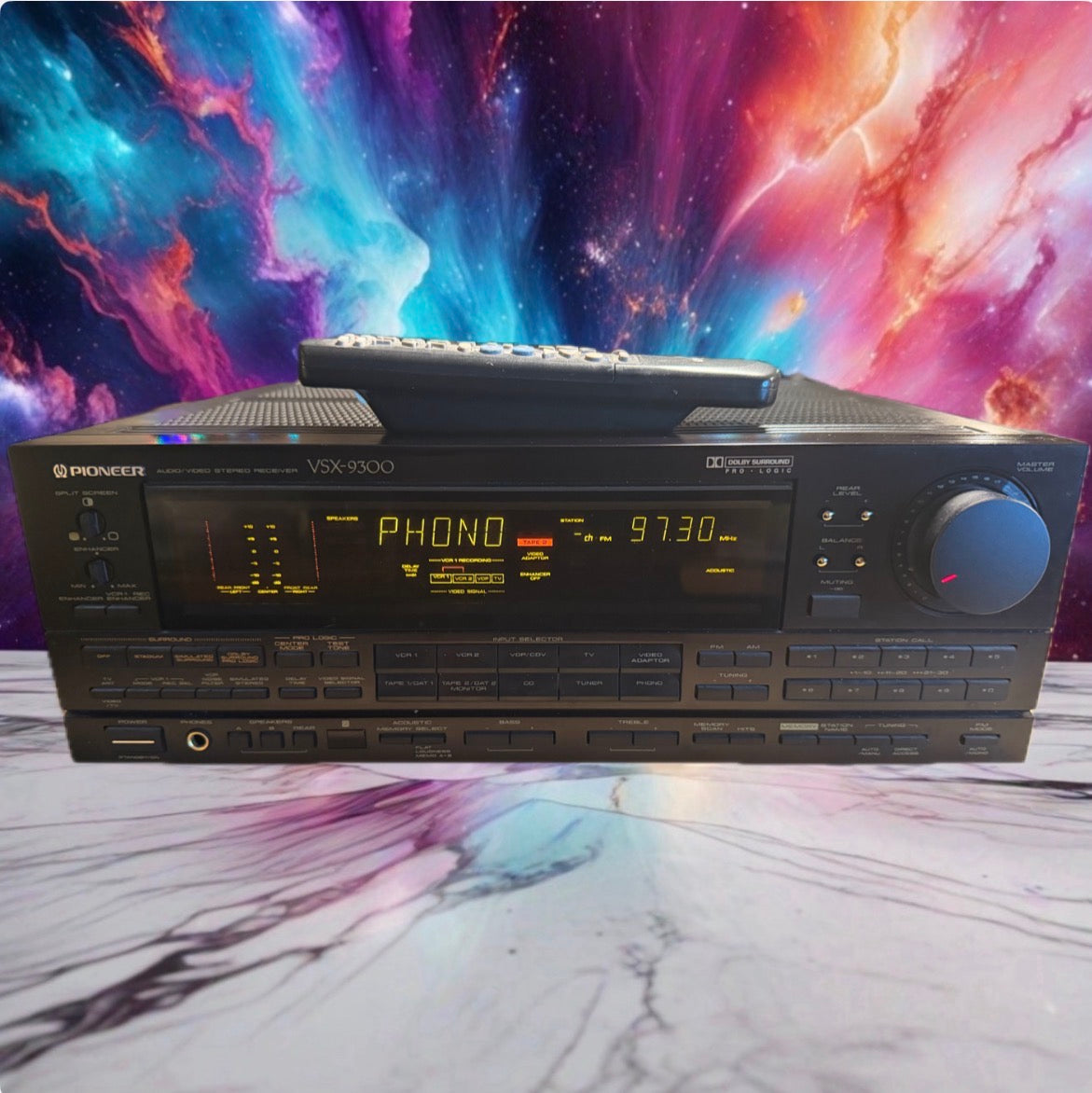 Pioneer VSX-9300s MONSTER Stereo Receiver Dolby Surround FULL Servicing 125WPC!