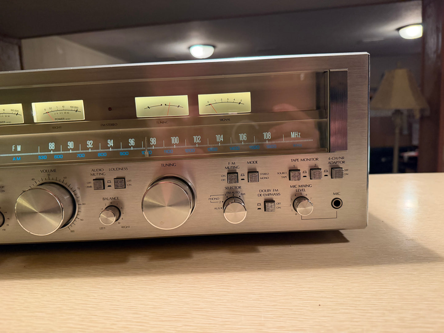 Sansui G-7500 Stereo Receiver Full Fresh Service New Bulbs Installed Near Mint!