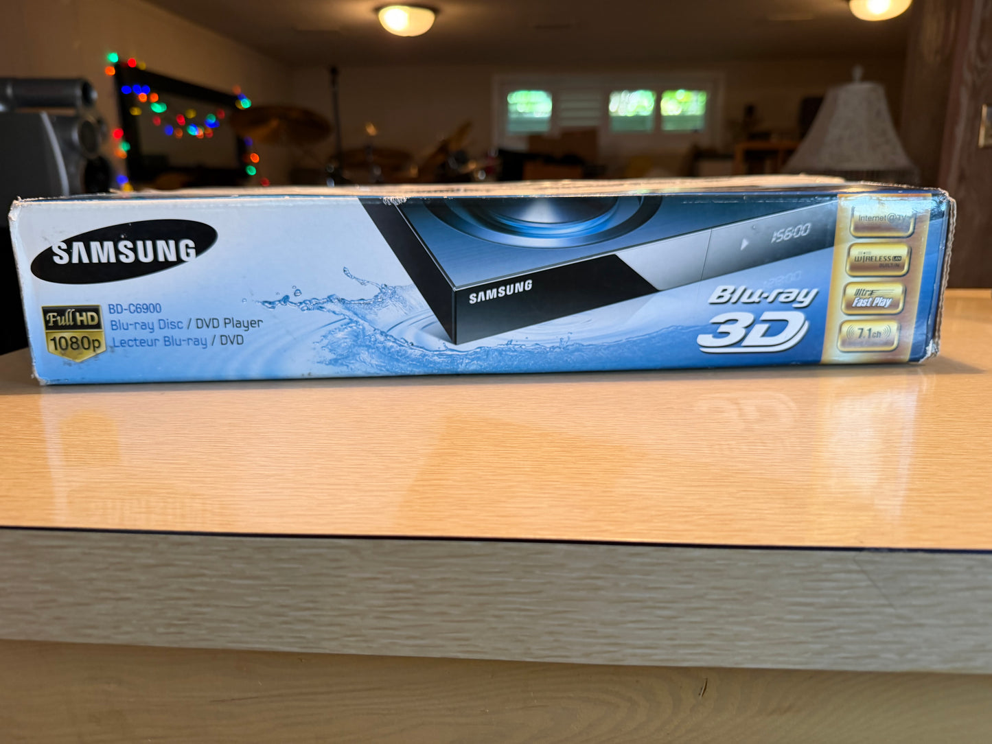 Samsung BD‑C6900 3D Blu‑ray Player • Brand New Unused • Wi‑Fi Full HD Streaming