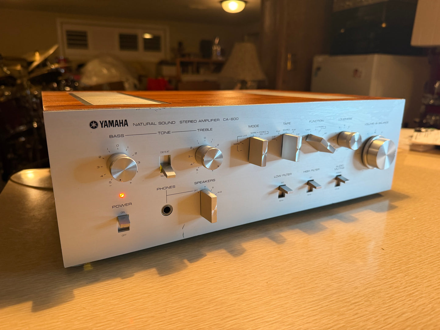 Yamaha CA-600 Vintage Integrated Stereo Amplifier REFINISHED Full Fresh Service!