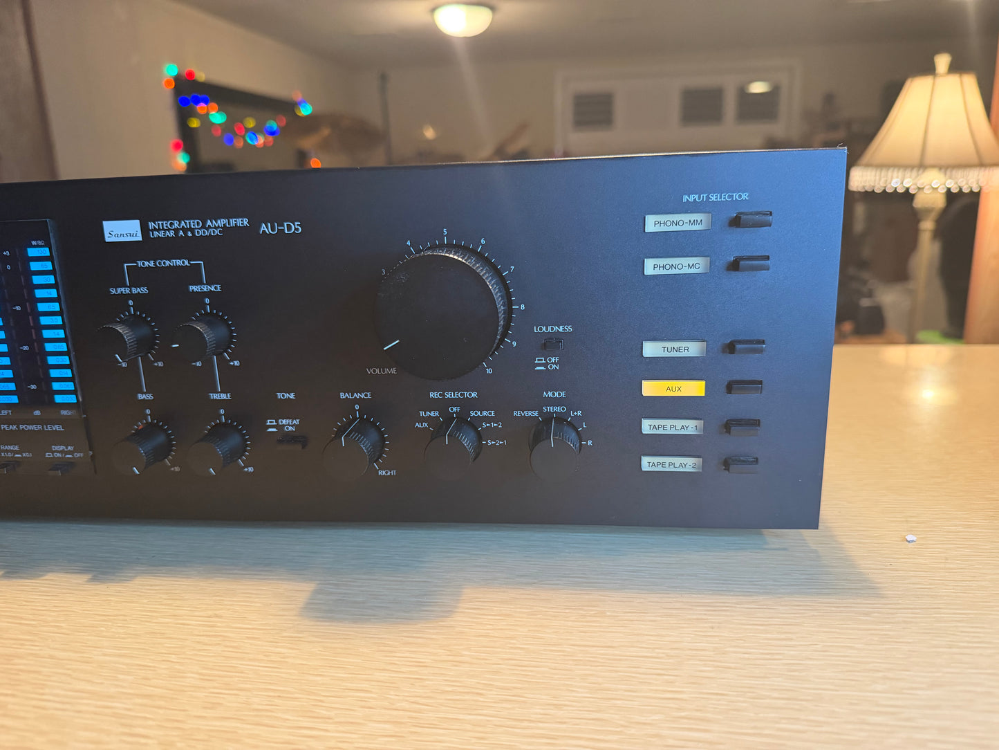 Sansui AU-D5 Integrated Amplifier Vintage Japan Full FRESH Service 65WPC Beauty!