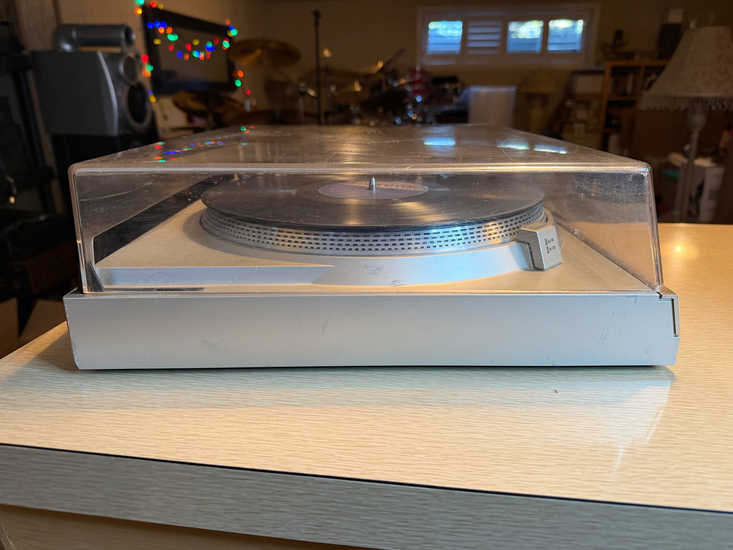 Dual CS 608 Direct Drive turntable Works Well Beautiful Piece Please Read