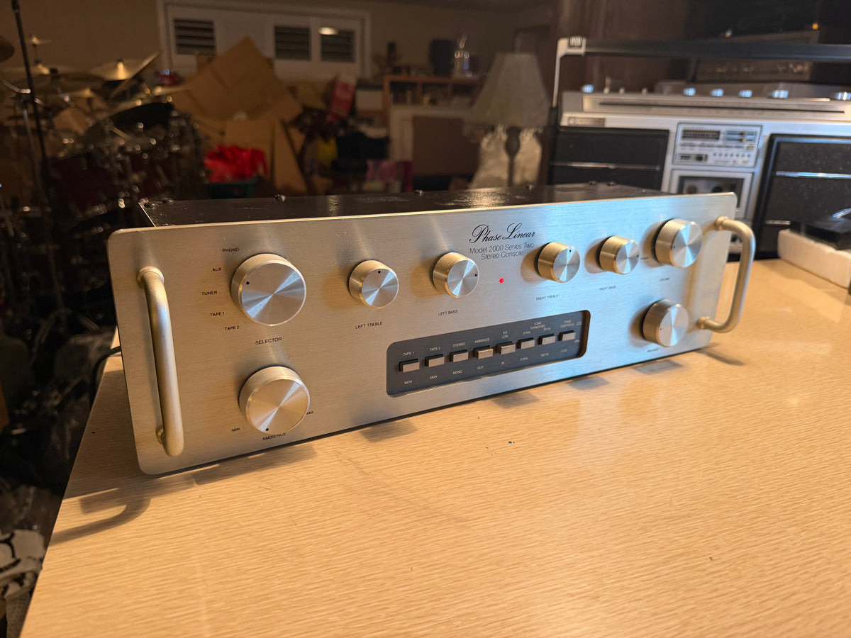 Vintage Phase Linear Model 2000 Series Two Console Preamp Preamplifier Serviced!