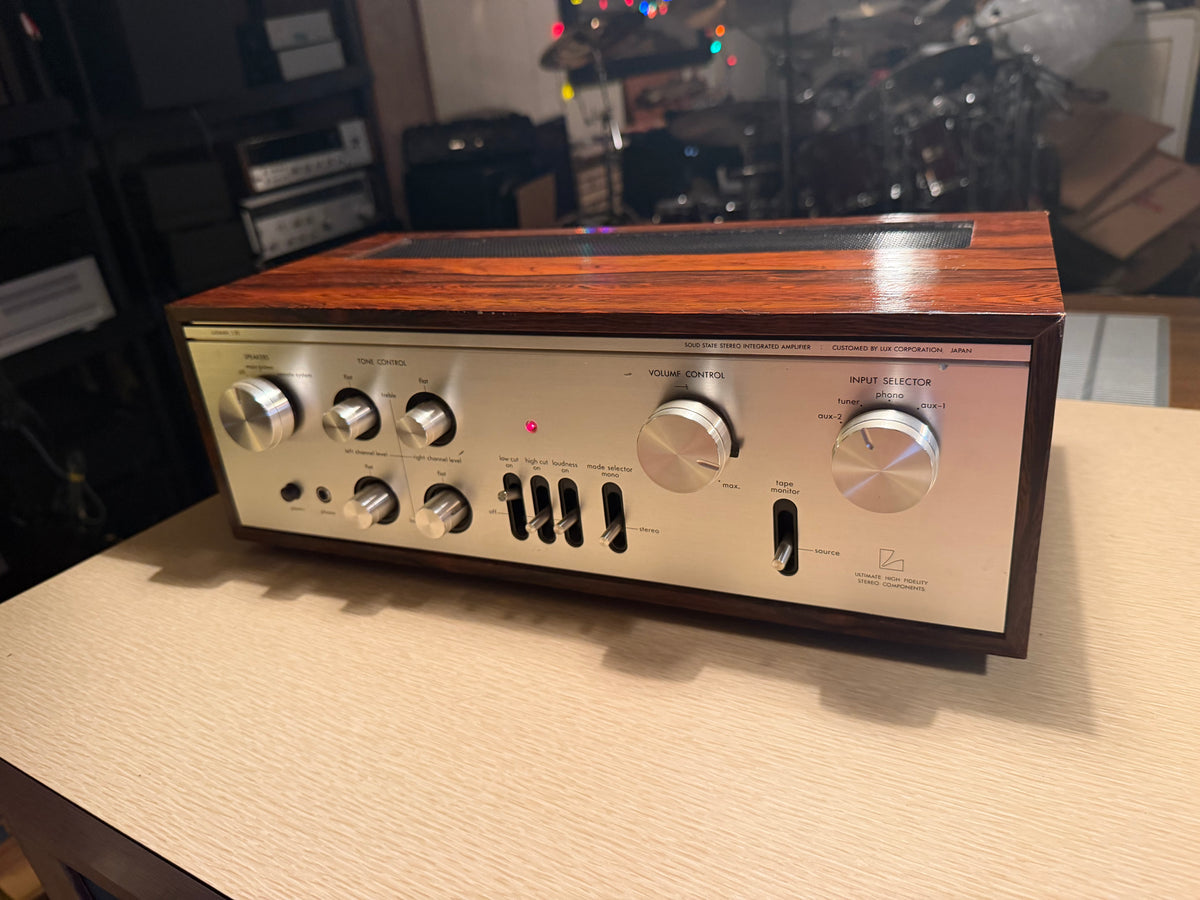 Vintage Luxman L-30 Integrated Amplifier Serviced With Oem Manual Excellent CND!