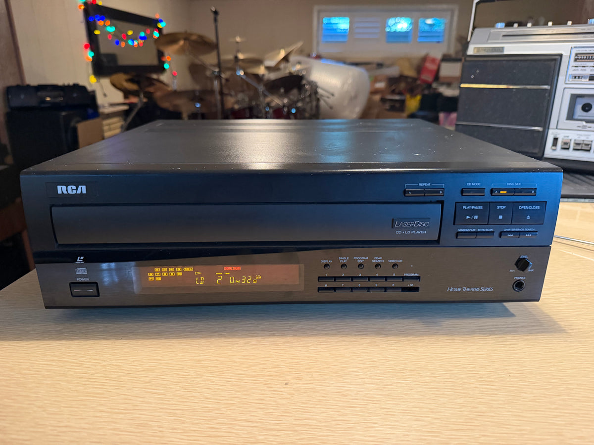 RCA LDR400 Model Both Side Play Laserdisc Player FRESHLY Serviced Near Mint🔥✅