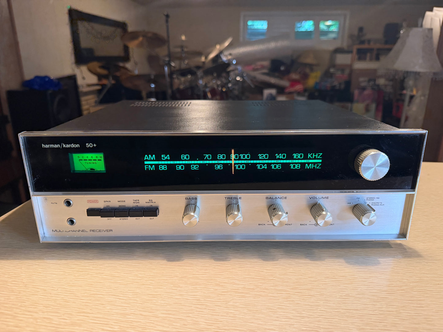 RARE Harman Kardon 50+ Twin Power 2/4 channel Monster Receiver Freshly Serviced!