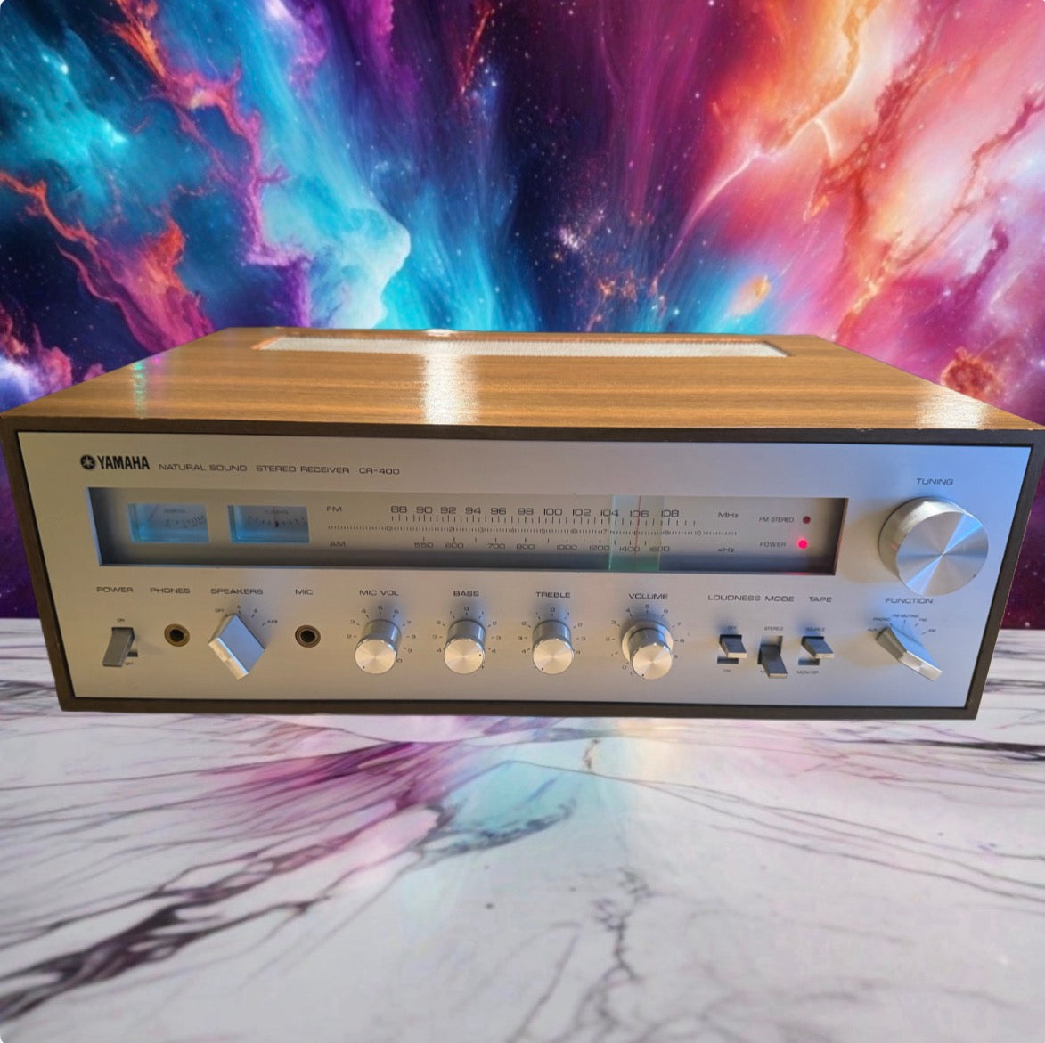 Vintage Yamaha CR-400 Natural Sound Receiver-Pristine Condition Fresh Service🎶