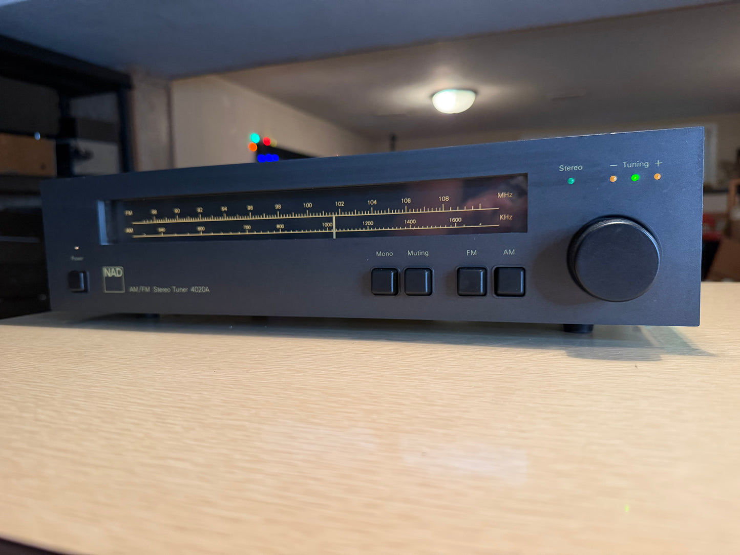 Beautiful Vintage NAD Model 4020A Stereo AM/FM Tuner, Serviced Beauty V Rare🔥🎶