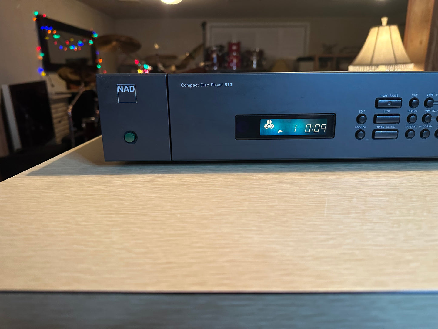 NAD 513 Compact Disc Player Very Rare! 3 CD Carousel Fully Serviced Working Well