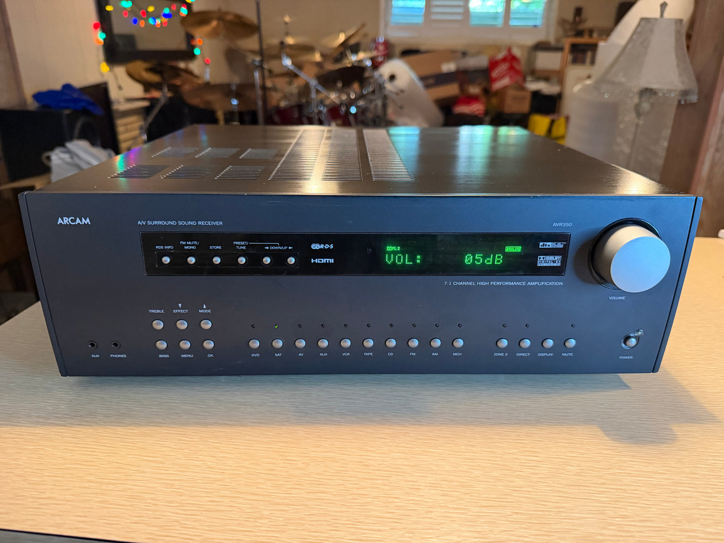 Arcam AVR350 7.1 Channel AV Receiver Mint Condition Beast Full Fresh Service🔥🎶