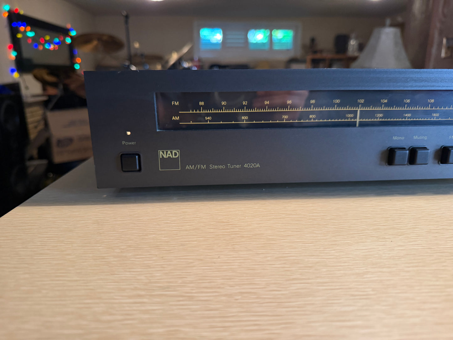 Beautiful Vintage NAD Model 4020A Stereo AM/FM Tuner, Serviced Beauty V Rare🔥🎶