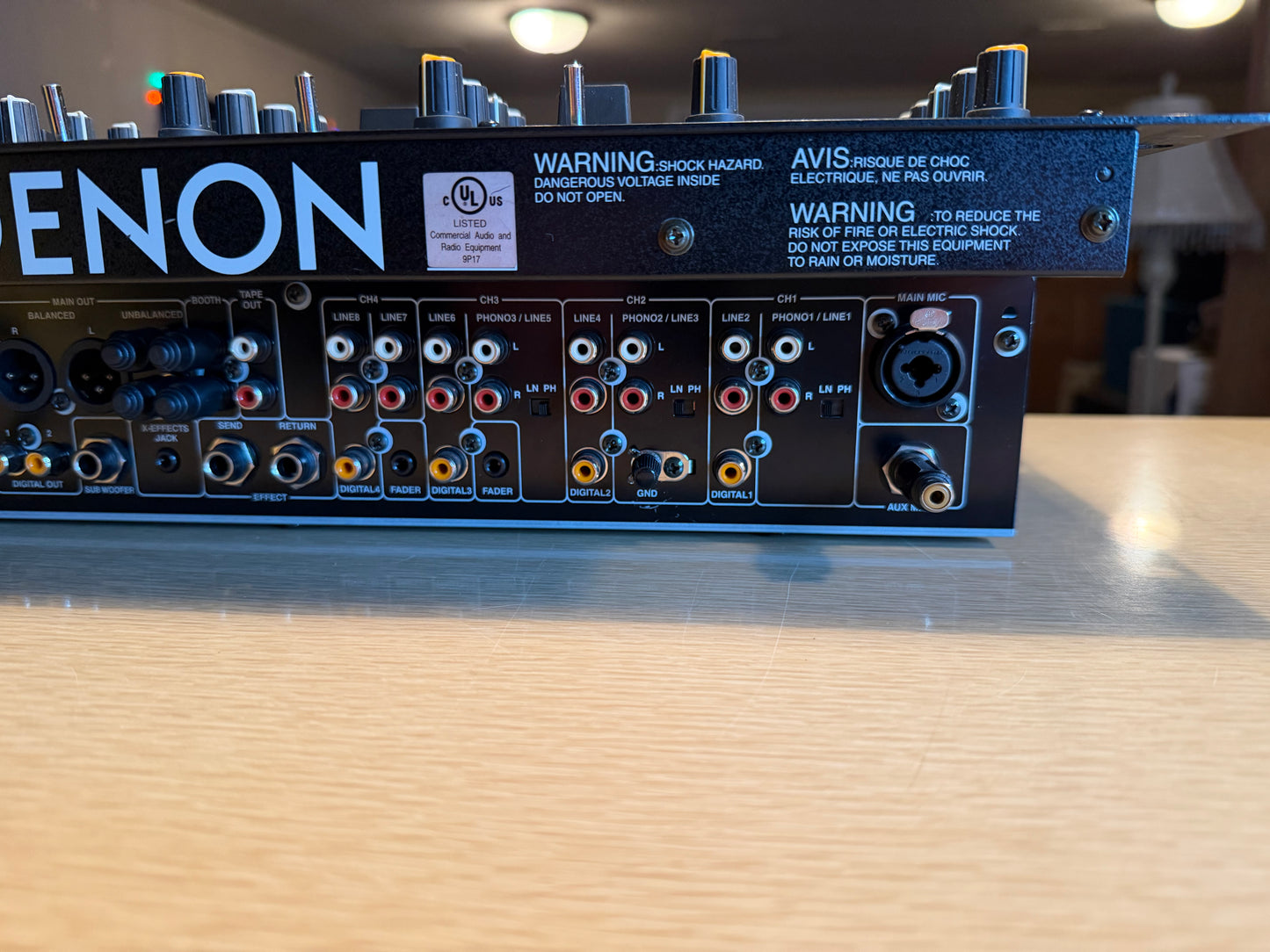 Vintage Denon DN-X800 Hybrid Mixer Rare Very Low Usage Serviced Very Rare 💎🔥