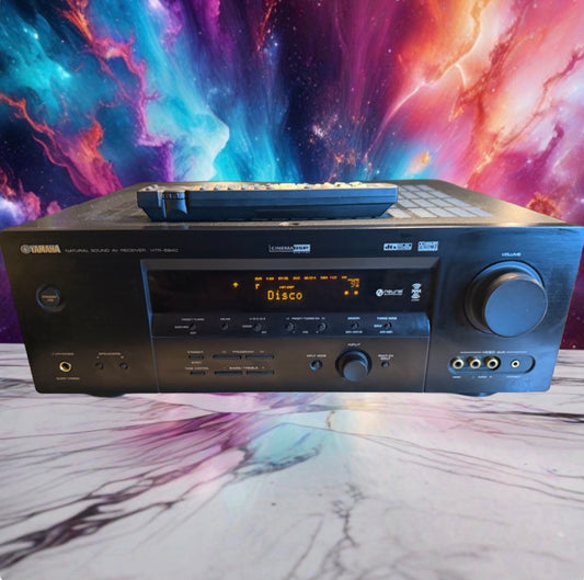 Yamaha HTR-5940 6.1 Ch 630W Natural Sound A/V Receiver Remote Bundle Serviced🔥