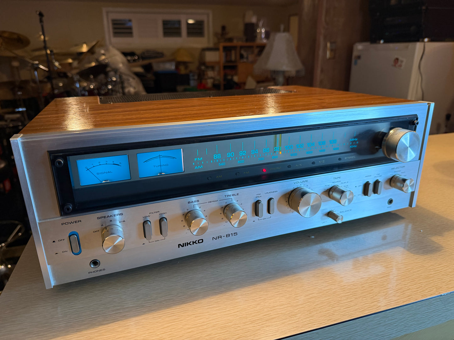 Nikko NR-815 Am/Fm Stereo Receiver Amplifier FULL FRESH SERVICE Near Mint Rare💎