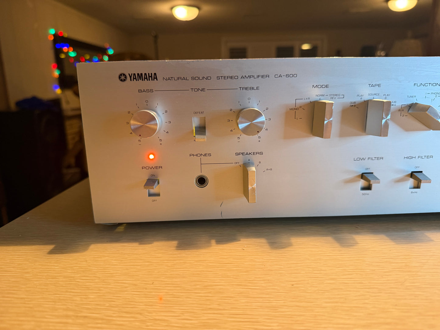 Yamaha CA-600 Vintage Integrated Stereo Amplifier REFINISHED Full Fresh Service!