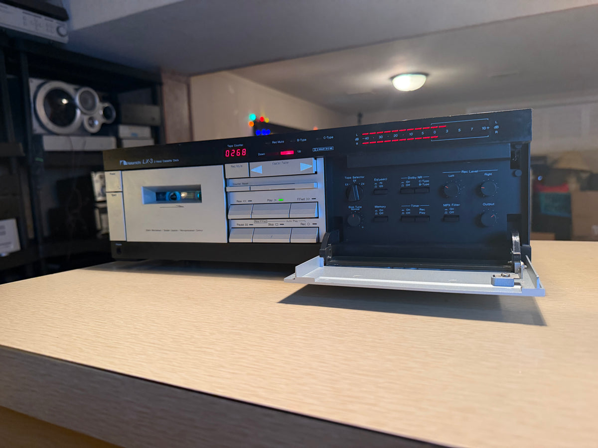 NAKAMICHI LX 3 Cassette Deck High End Fresh Pro Servicing Very Rare Beauty🔥🎶