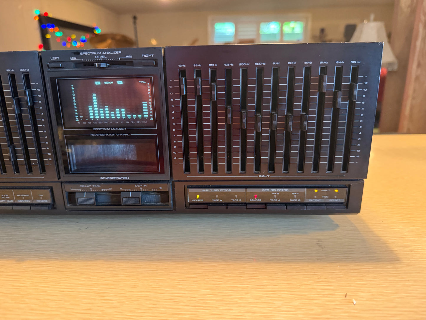 KENWOOD GE-1100 Stereo Graphic Equalizer Spectrum Analyzer FULL FRESH SERVICE🎶