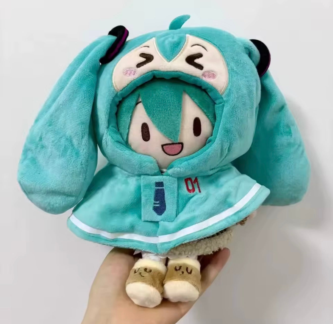 Hatsune Miku Mini Cape 20cm Doll Clothes Outfit Cotton Costume Changeable Kawaii