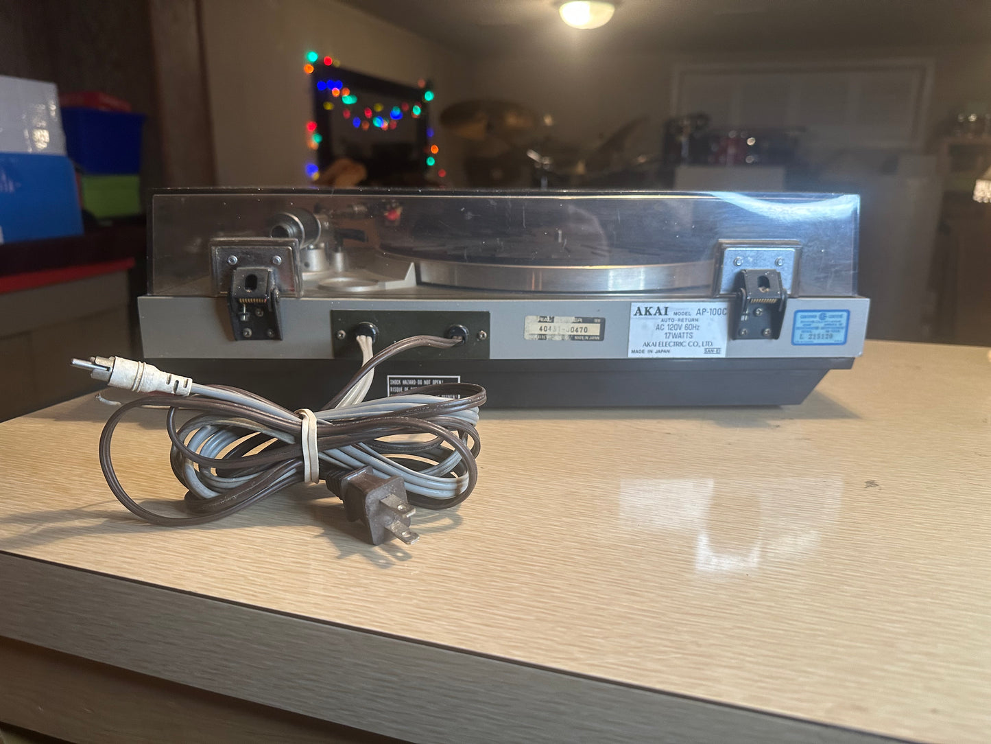 Vintage High Fidelity AKAI AP-100 C Fully Functional Extremely Rare *NEW BELT*