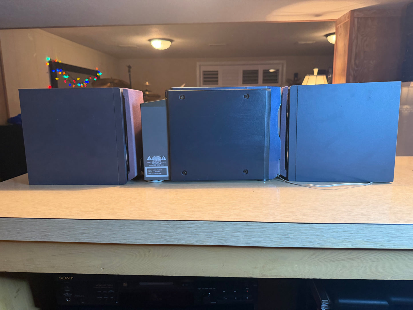 Sony CMT-M333NT Micro Hi-Fi System, Tuner, CD, Mini Disc, Tape, PC Serviced Rare