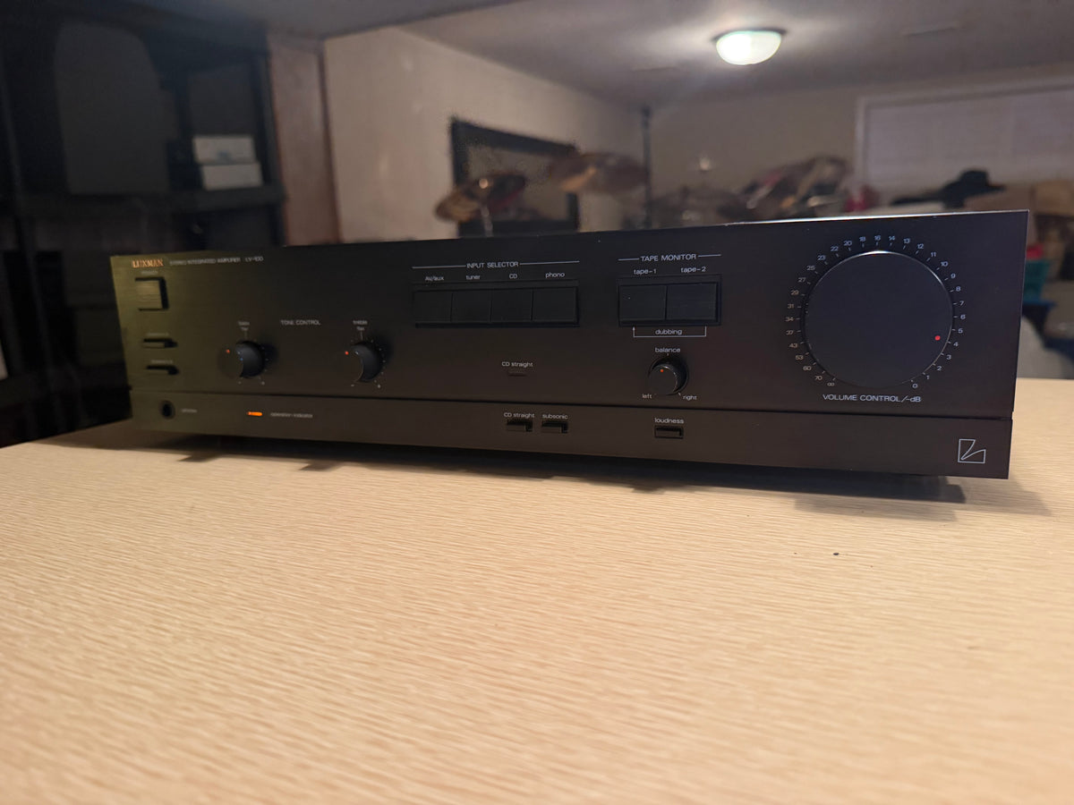 Luxman LV-100 - Stereo Integrated Amplifier Near Mint CND Full Fresh Service🔥🎶