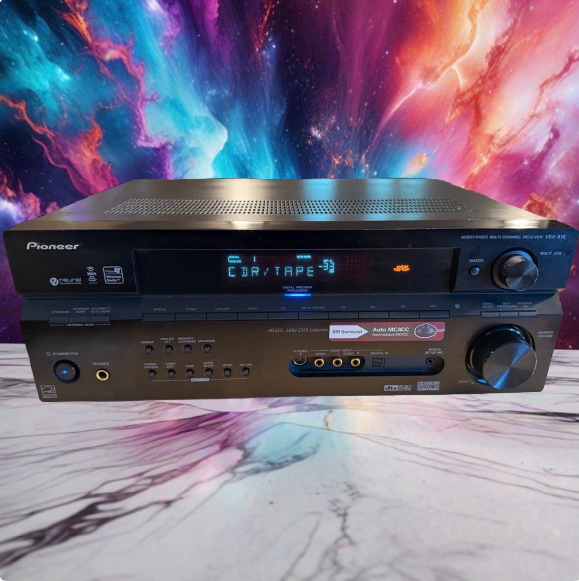 Pioneer VSX-816 AV Surround Receiver Bundle Serviced  110WPC W/ remote Bundle🎶