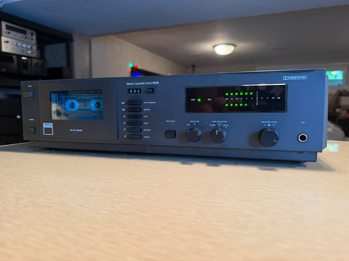 Vintage NAD High Fidelity Cassette Deck 6125 Fresh Servicing Sounds Great 🎶🔥